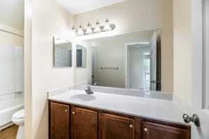 Oaks of Woodlawn apartments master bathroom