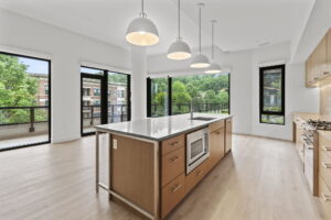 Quartermill Apartments built in microwave