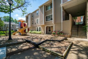 Tysons Landing Apartments playground and stairs