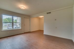 Wesley Apartments living room
