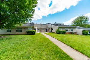 Wesley Apartments lawn
