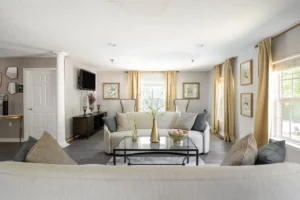 Stafford Lakes office sofas
