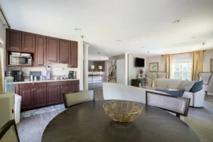 Stafford Lakes communal kitchen