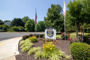 Stafford Lakes Sign